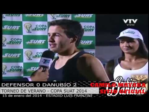 #2 Compacto: Camilo Mayada | Defensor Sp. 0-2 Danubio - 15/1/2014