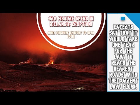 3rd Fissure Opens In Iceland!