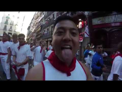 Running of the bulls - Pamplona 2019 - GoPro POV