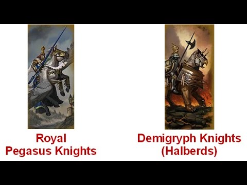 Total War: WARHAMMER 1vs1: Royal Pegasus Knights vs Demigryph Knights (Halberds)