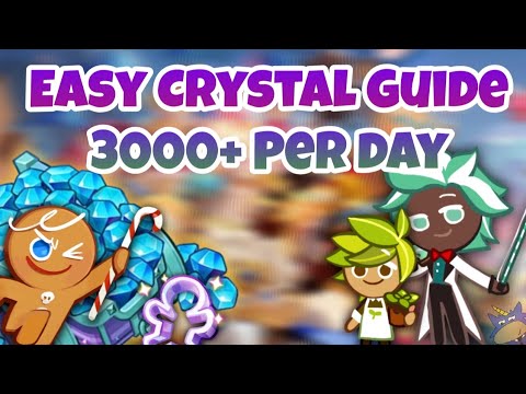 5 METHODS TO FARM *ALLOT* OF CRYSTALS DAILY! (F2P METHODS) Cookie Run Kingdom 2021