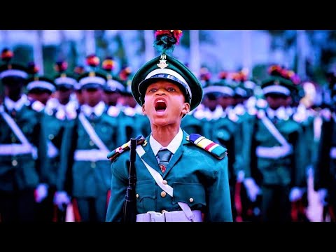 Watch When Nigerian Military School Boys Takes Center Stage,,,,,, Mr President Was Amazed,,,,,,