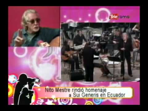 Nito Mestre rindió homenaje a Sui Generis en Ecuador