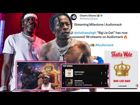 watch hw shatta's BigLieDat diss to stoneb still chartin nö1 for 7days, stoneb indirectly reply diss