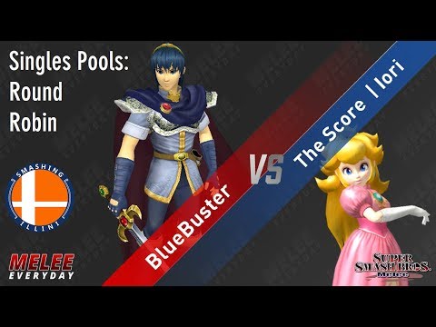 House of Paign 16 - BlueBuster (Marth) vs. The Score  | Iori (Peach) - SSBM - Money Match (Part 1)