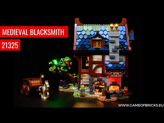 Vídeo relacionado con GEAMENT Kit de Luces LED Compatible con Lego Medieval Blacksmith - Conjunto de luz por Ideas 21325 (Juego Modelo no Incluido)