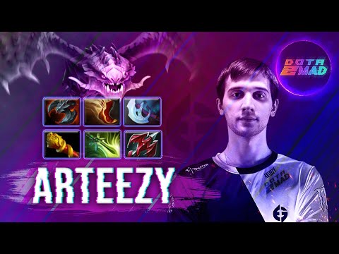 ARTEEZY Viper Mid 100% Cancer Build - DOTA 2  PATCH 7.29d GAMEPLAY