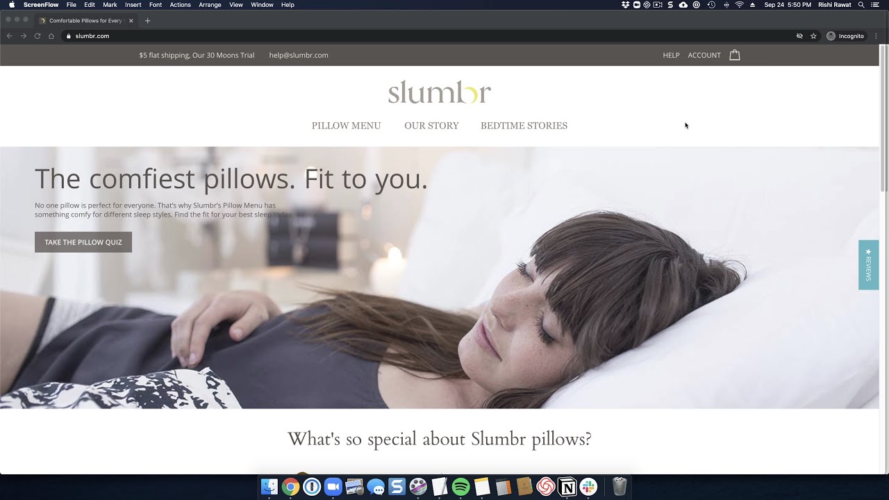 Example of eCommerce Personalization