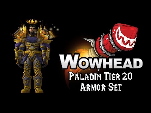 Paladin Tier 20 Armor Set - Radiant Lightbringer Armor