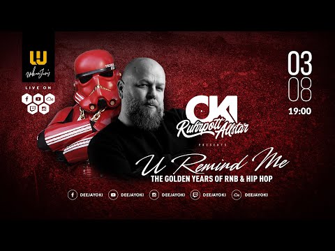 DJ OKI - U REMIND ME Solo #12 / Old School R&B & HIP HOP / Free Mixtapes For TWITCH Subscribers!