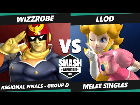 SWT NA East Group D - Wizzrobe (Captain Falcon) Vs. lloD (Peach) Smash Melee Tournament