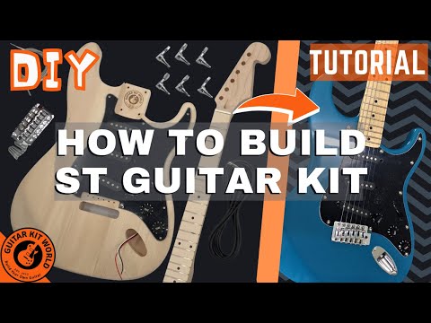 ST-style Guitar Kit Assembly Instructions