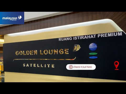 Explore o Golden Lounge KLIA da Malaysia Airlines em [4K] | Classe Executiva e Lounge de Primeira Classe