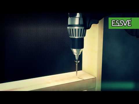 ESSVE How to level a window frame using level screws