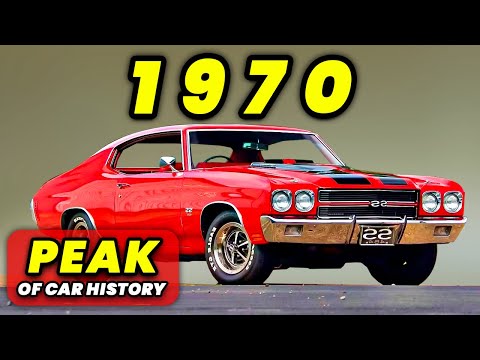 Why 1970 Was the Wildest Year in Muscle Car History!