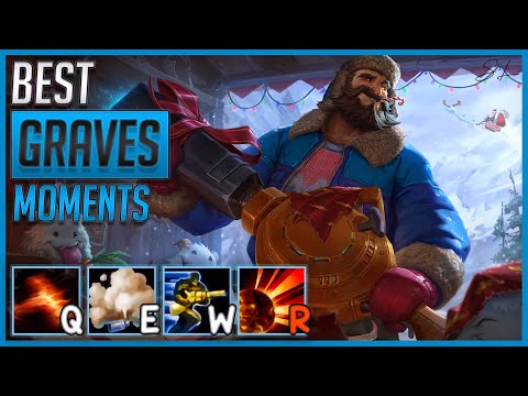GRAVES MONTAGE |  Graves IQ over 200 | Graves 100% calculated |  Pre - Season 11 |