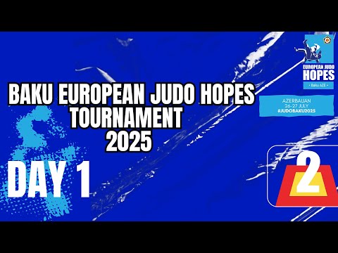 Baku European Judo Hopes Tournament 2025 - Day 1 - Tatami 2