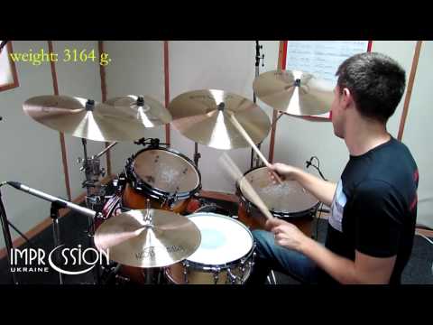 Impression Traditional Medium Ping Ride 22"  weight: 3164 g.