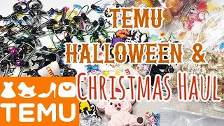 TEMU Halloween & Christmas Haul | Coupon Code fav45575