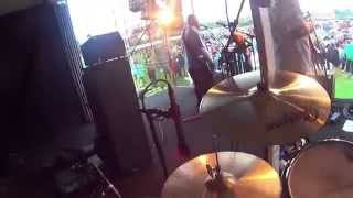 Playing with Funk Unit @ Brantevik with cam on head.