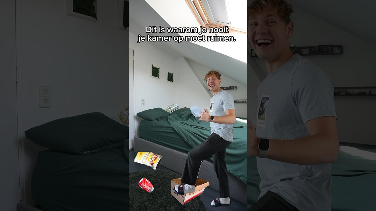 Waarom je nooit je kamer moet opruimen 🧹 Welke kleur is jouw kamer? 🏡🦋