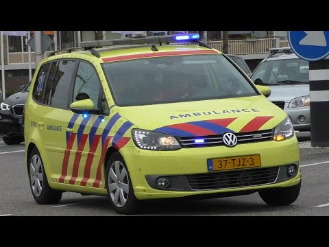 Rijopleiding Ambulance 12-525 met spoed in Zwolle