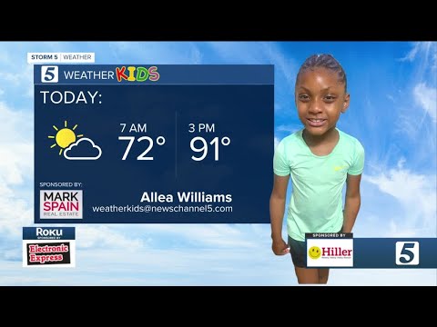 Weather Kids: Thursday, July 22, 2021