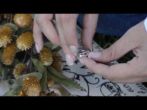 0.25 Ct. Round Prong and Channel Ring Wrap - TwoBirch TB-WRAP-0062-WG-E