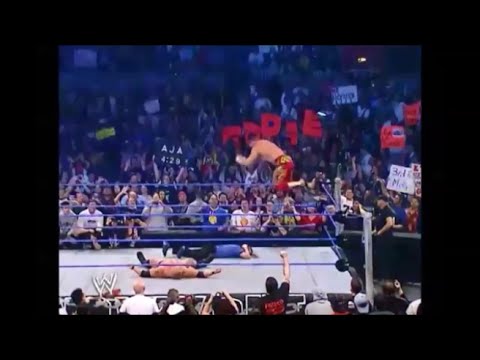 Tribute Eddie Guerrero Frog Splash on trampoline!