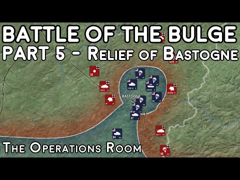 Battle of the Bulge, Animated - Part 5, The Relief of Bastogne