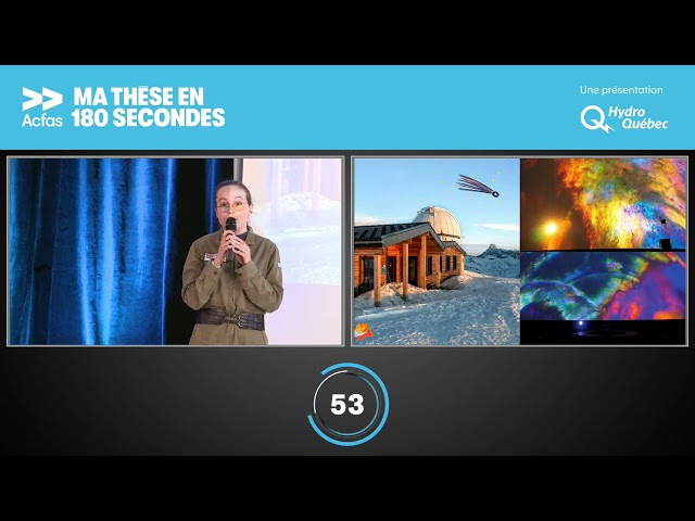 Ma thèse en 180 secondes – Finale UQAM 2025