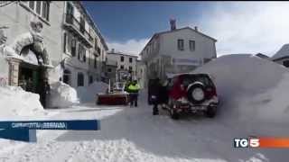 preview picture of video 'Capracotta - Molise. Record di nevicata più abbondante in 24h'