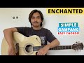 CHORD SIMPLE GAMPANG (Enchanted - Taylor Swift) (Tutorial Gitar) Easy Guitar Chords!