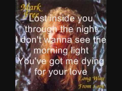 Mark Free - Dying For Your love (lyrics)