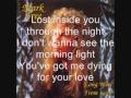 Mark Free - Dying For Your love (lyrics) 