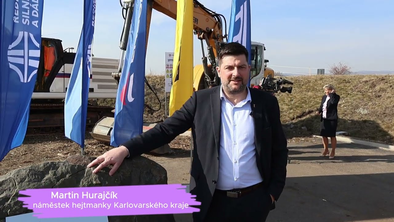 Dálnice D6 se poprvé potkává s naším krajem !