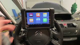 "Hoy realizamos un aprendizaje y ajuste de caja de cambios (MP) Pilotada con nuestra máquina Autel."