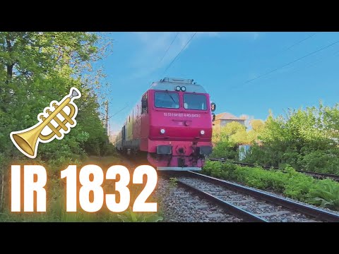 [4K HDR] 🎺 IR 1832 Cluj-Napoca - Galați cu GM 1227 🎺 02.05.2023