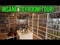 Insane Toy Room Tour! TMNT, MOTU, Transformers, Games, ... Behind The Collector #4