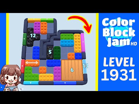 Color Block Jam Level 1039 (1931) Solution Walkthrough