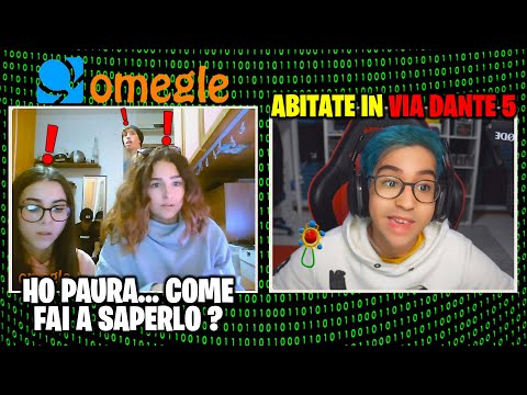BAMBlN0 HACKERA PERSONE su OMEGLE RIVELANDO DOVE ABITANO (100% ANSlA)