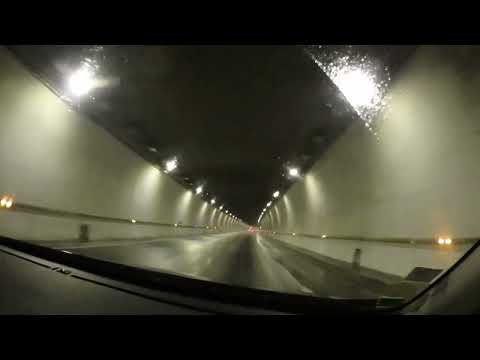 Le tunnel de l'Epine Savoie France longueur 3200 m situé sur l'autoroute A43 liaison Lyon Chambéry.