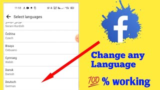 change language on facebook how to change language on facebook app