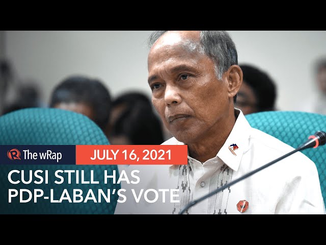 PDP-Laban House members back Cusi leadership