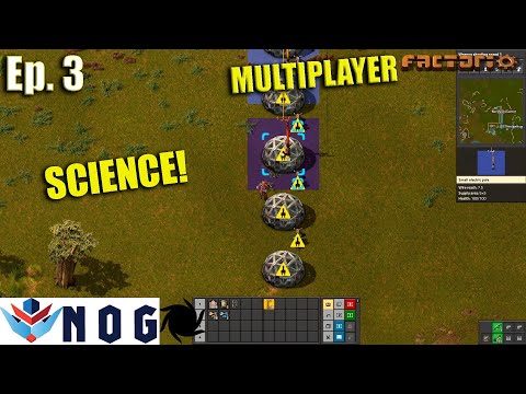 Factorio 1.0 Multiplayer 1K SPM Challenge Ep3 | Science Automation
