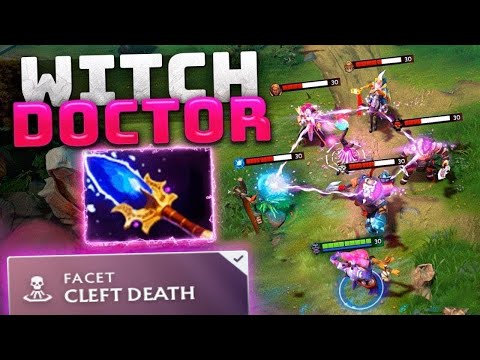 Witch Doctor Infinite x2 Death Ward 7.40b🔥🔥🔥35 Kills Rampage | Dota 2 Gameplay