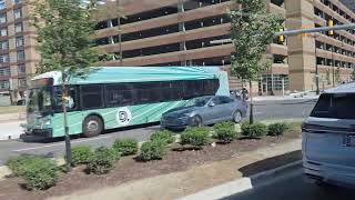Onboard on the DDOT bus #2552 New Flyer XE40 Xcelsior on Route 5 Van Dyke/Lafayette to Downtown RPTC