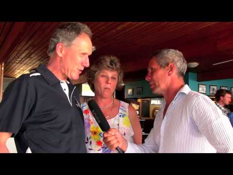 Peter and Karen Davis at the 45th NS14 National Championships