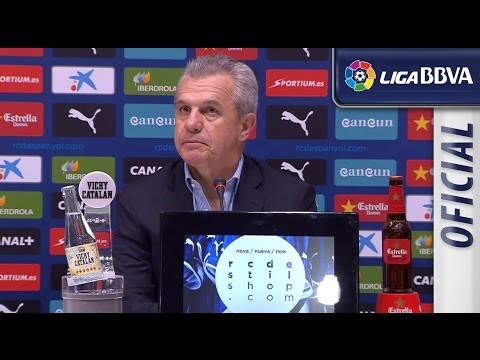 Rueda de Prensa de Aguirre tras el RCD Espanyol (0-0) Levante UD - HD