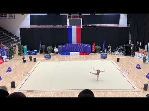 Chloé Sivadier Nat A 18+ championnat de France 2023 Nîmes Cerceau